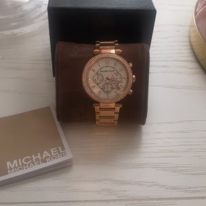 Rose Gold Michael Kors Watch